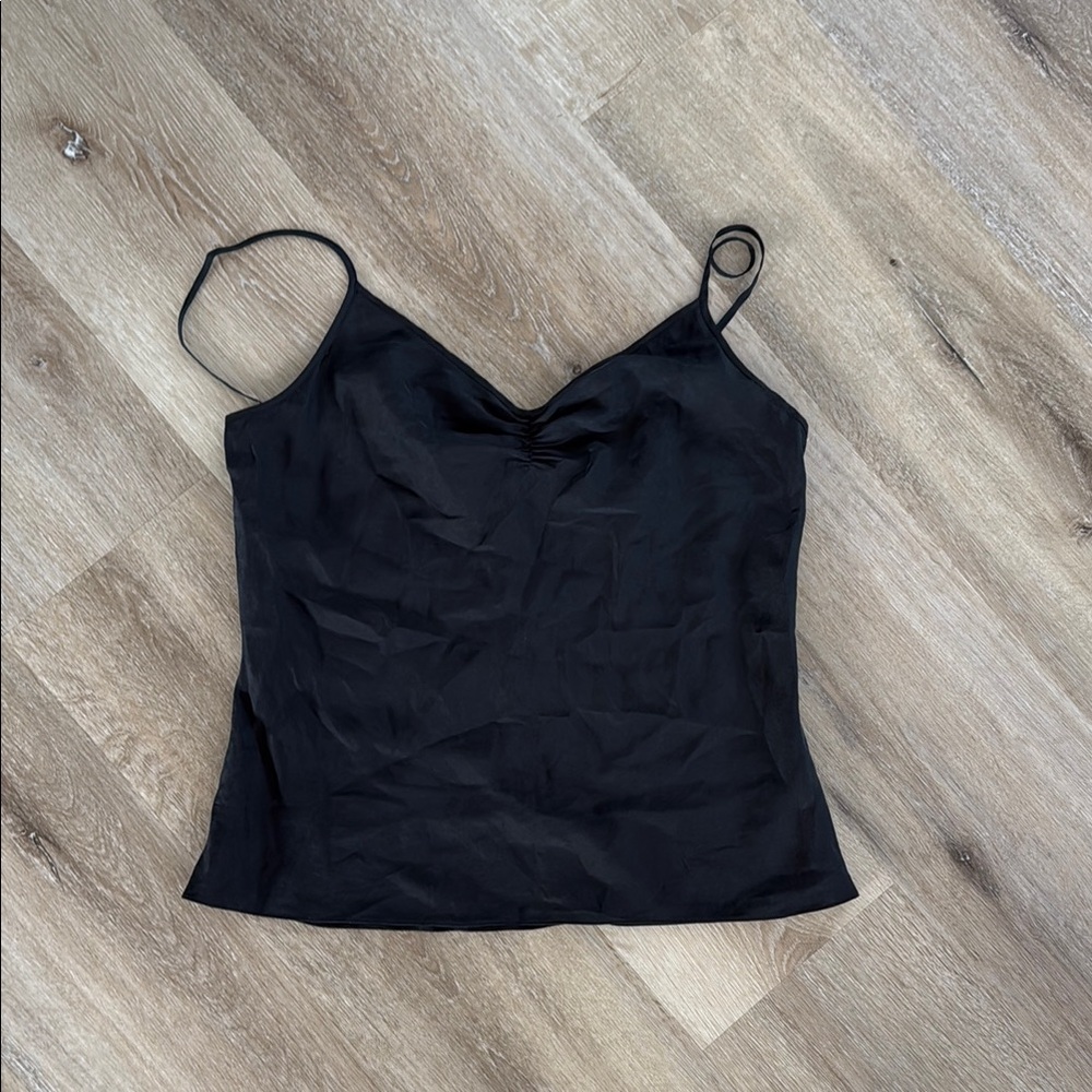 Express Black Satin Camisole